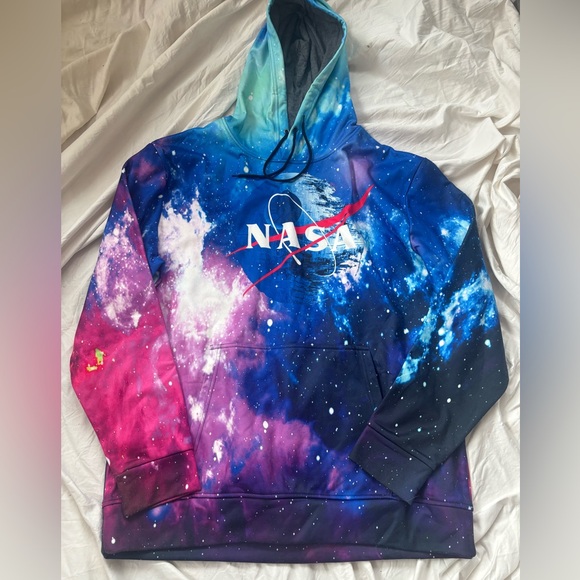 Other - NASA Space Galaxy Print Hoodie